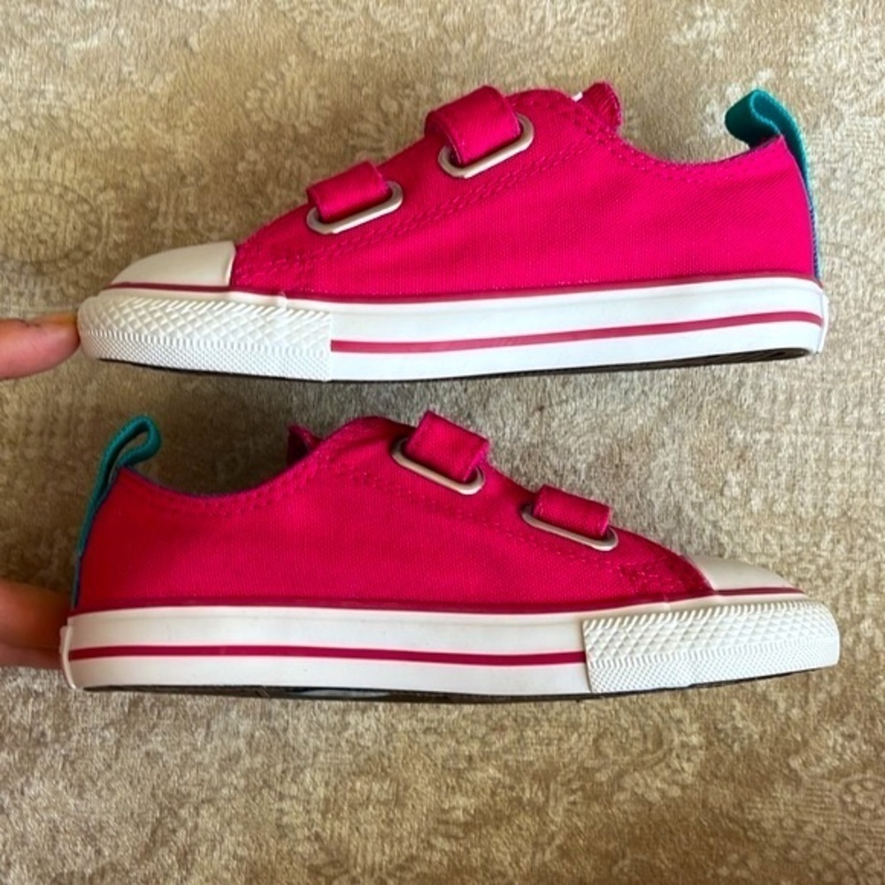 Brand New Converse All Stars Cosmos Pink Slip On Chuck Taylor Toddler Sneakers - Picture 5 of 13